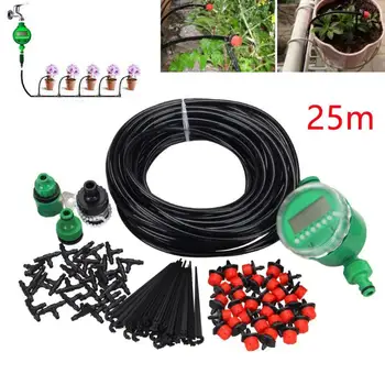 1 Set 20m Auto Timer Plant Self Watering Drip Irrigation Micro System Garden Dripper Hose Kits Garden Tools
1 Set 20m Auto Timer Plant Self Watering Drip Irrigation Micro System Garden Dripper Hose Kits Garden Tools