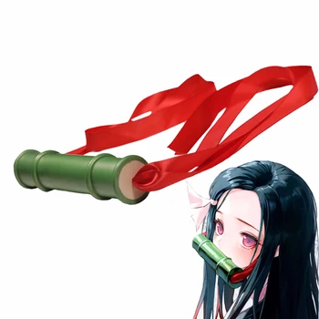 Anime Demon Slayer Kamado Nezuko Sealing Stick Cosplay Props Halloween Accessories Kimetsu no Yaiba Bamboo Mouth Sticks
Anime Demon Slayer Kamado Nezuko Sealing Stick Cosplay Props Halloween Accessories Kimetsu no Yaiba Bamboo Mouth Sticks