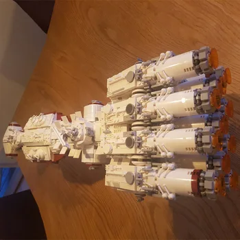 Lepinblocks Star MOC Wars The Tantive IV Blockade Runner Compatible with 10308 Set Building Blcoks Bricks Toys Gift
Lepinblocks Star MOC Wars The Tantive IV Blockade Runner Compatible with 10308 Set Building Blcoks Bricks Toys Gift