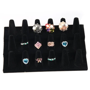 Jewelry Holder Ring Display Counters Rack Soft Showcase Stand 12/18 Slots Storage Organizer Cone Accessories Portable Solid
Jewelry Holder Ring Display Counters Rack Soft Showcase Stand 12/18 Slots Storage Organizer Cone Accessories Portable Solid