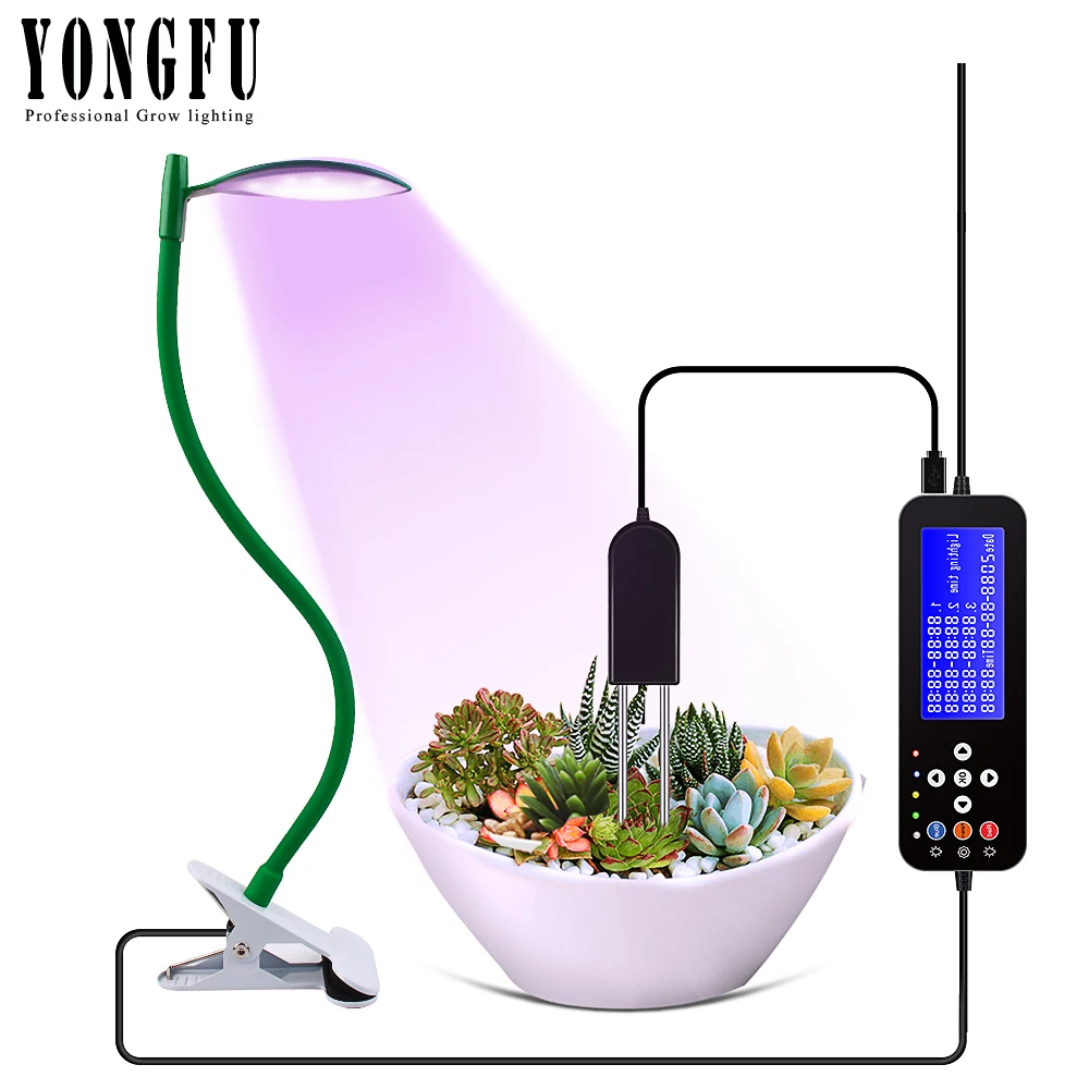 LED Bulbs Plant Grow Light Full Spectrum 3 Working Modes,Dimmable Plant Lamp 360°Adjustable Gooseneck,for Indoor Succulents
LED Bulbs Plant Grow Light Full Spectrum 3 Working Modes,Dimmable Plant Lamp 360°Adjustable Gooseneck,for Indoor Succulents