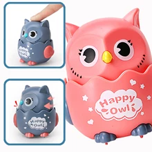 Cute Baby Rattle Toys Cartoon Owl Snails Press Back Force Inertial Slide Toy Rotatable Infant Mobile Educational Toy Kids Gift
Cute Baby Rattle Toys Cartoon Owl Snails Press Back Force Inertial Slide Toy Rotatable Infant Mobile Educational Toy Kids Gift