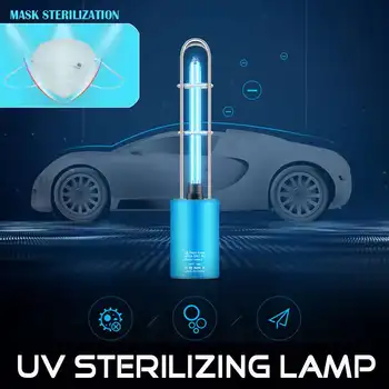 USB Home Office Vehicle Ultraviolet Portable Disinfection Lamp Battery UV Sterilization Lamps Household UV-C Disinfecting Light
USB Home Office Vehicle Ultraviolet Portable Disinfection Lamp Battery UV Sterilization Lamps Household UV-C Disinfecting Light
