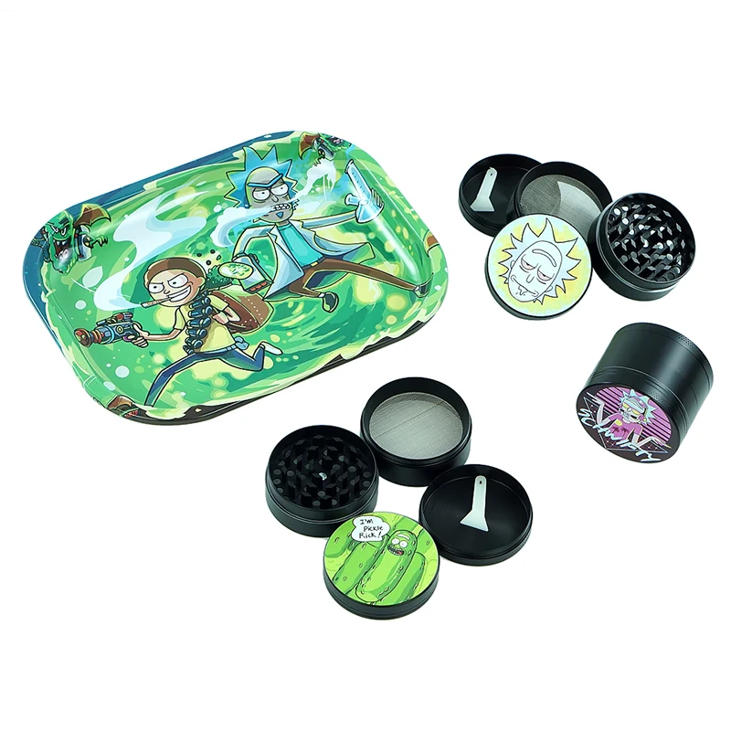 Creative Rolling Tray Metal Tobacco Tray 180mm*140mm Place Tray + Metal Grinder for Smoking Tobacco Grinder Smoking Accessories
Creative Rolling Tray Metal Tobacco Tray 180mm*140mm Place Tray + Metal Grinder for Smoking Tobacco Grinder Smoking Accessories