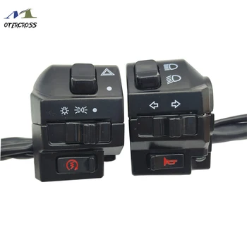 Universal Black 22mm Handlebar Aluminum Motorcycle Switch For Motorbike Horn Turn Signal Headlight Control Button
Universal Black 22mm Handlebar Aluminum Motorcycle Switch For Motorbike Horn Turn Signal Headlight Control Button