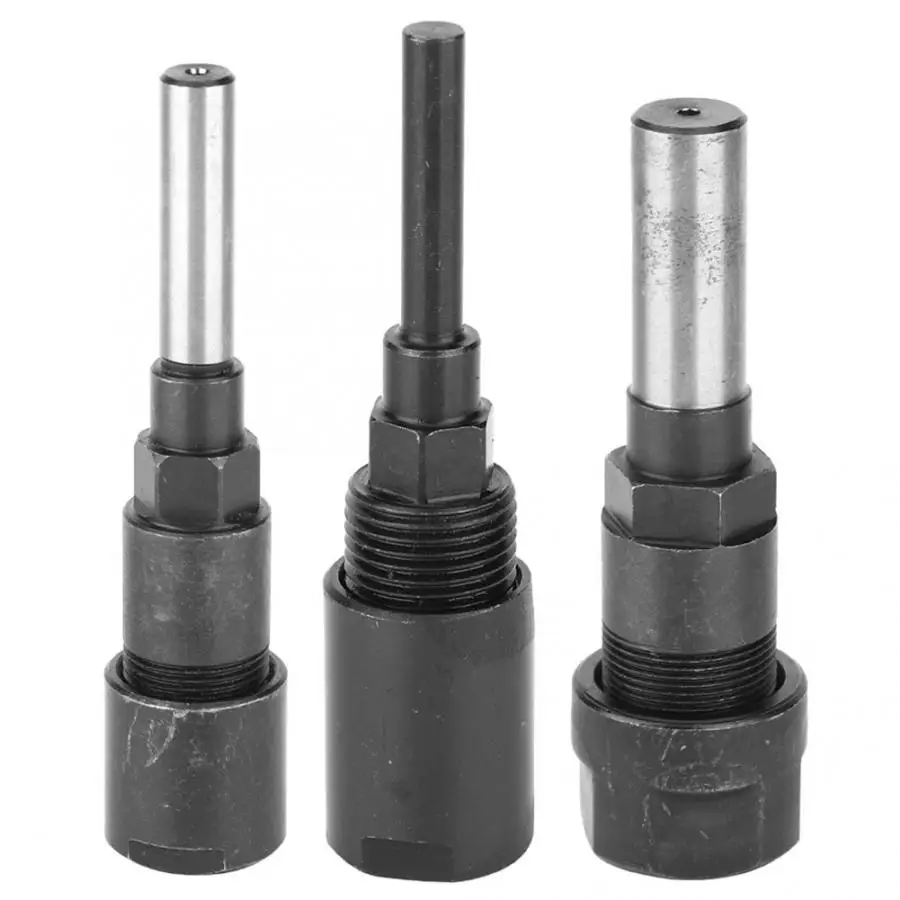 1/4in 1/2in 8mm Router Bits Collet Extension Rod Milling Cutter For Trimmer Engraving Machine Edger | Инструменты