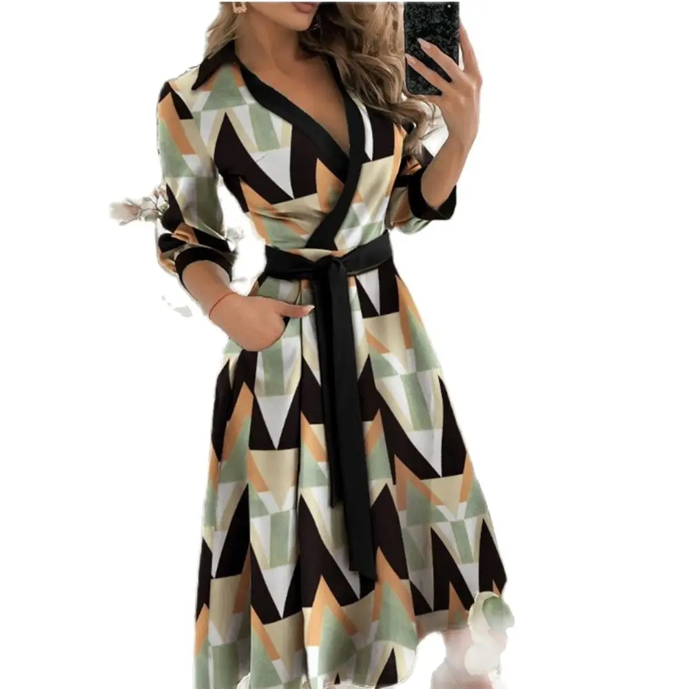 Фото Новый дизайн хорошее качество заводская цена модное женское платье с длинным