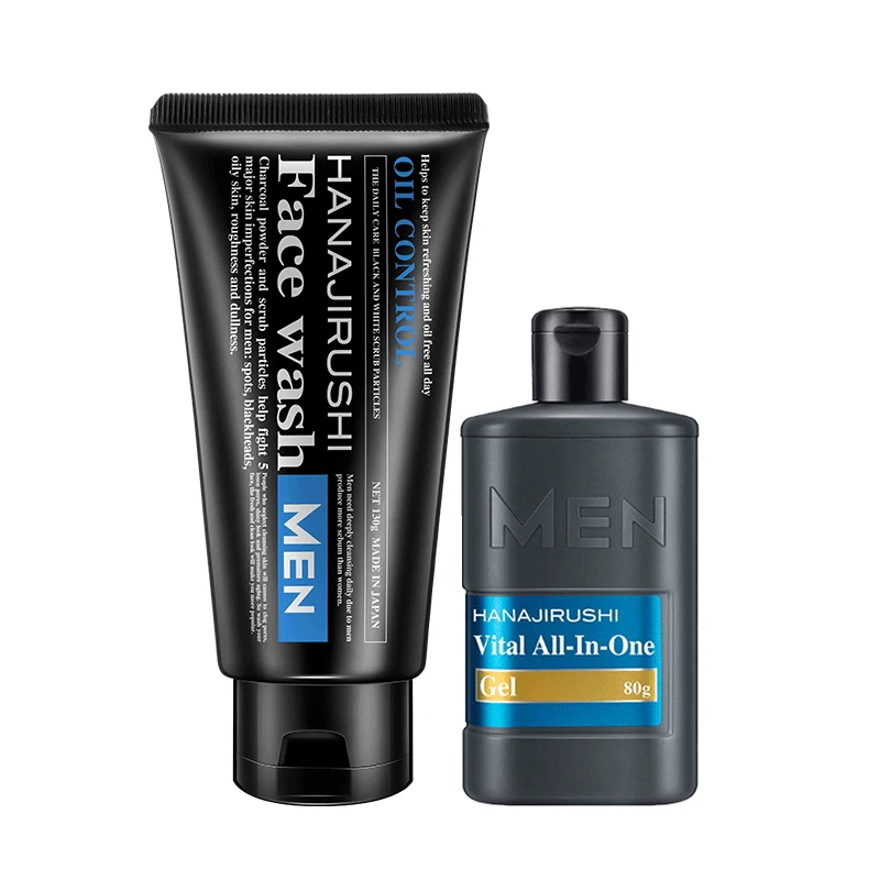 Увлажняющий лосьон для жирной кожи HANAJIRUSHI мужчин жизненно необходимый цельный