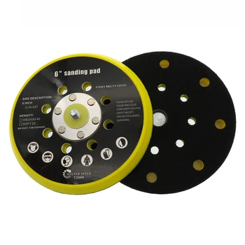 6Inch 17-Hole Sandpaper Sanding Polishing Disc 150mm Pneumatic Sander Accessory for automobile manufacturing