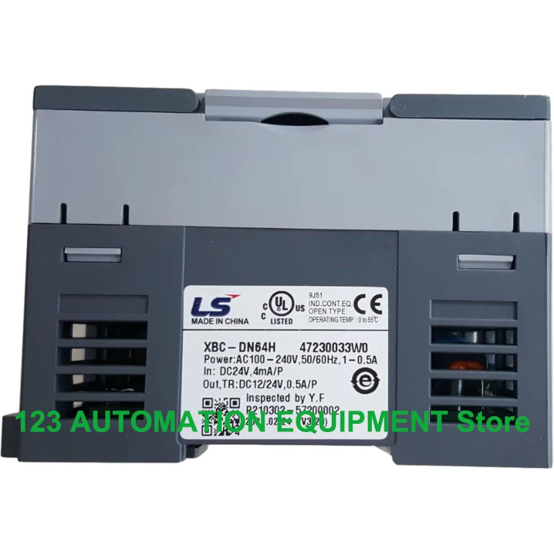 In original box XBC-DN64H LS PLC 32 point DC24V input 32 pointtransistor output/built-in position control
In original box XBC-DN64H LS PLC 32 point DC24V input 32 pointtransistor output/built-in position control