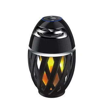 Wireless Bluetooth Speaker Outdoor Portable Led Flame Atmosphere Lamp Stereo Sound Column Outdoor Camping Bass Subwoofer 
Wireless Bluetooth Speaker Outdoor Portable Led Flame Atmosphere Lamp Stereo Sound Column Outdoor Camping Bass Subwoofer