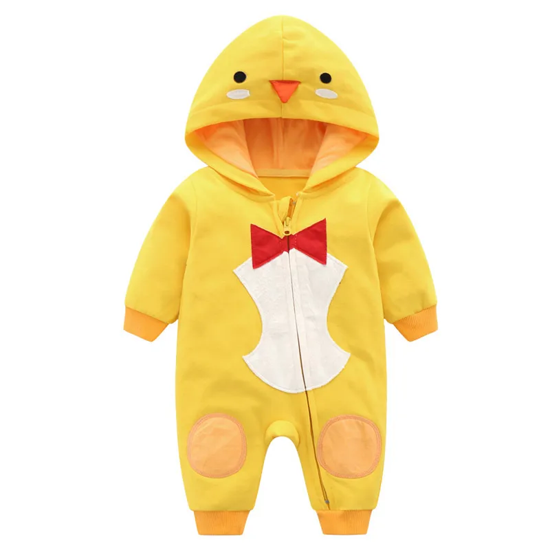 Atumn Winter Baby Cute Cartoon Chick Clothing Long Sleeve Hooded Rompers Jumpsuits for Baby Boy Girls Infant Kids Overalls
Atumn Winter Baby Cute Cartoon Chick Clothing Long Sleeve Hooded Rompers Jumpsuits for Baby Boy Girls Infant Kids Overalls