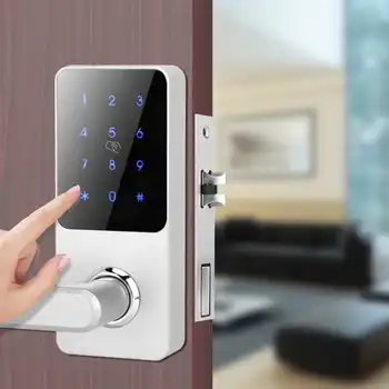 Apartment Password Lock Smart Bluetooth App Remote Control Card Mechanical Key Unlocking New
Apartment Password Lock Smart Bluetooth App Remote Control Card Mechanical Key Unlocking New
