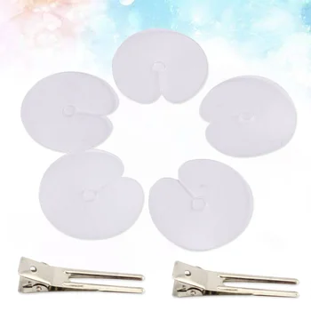 110 Pcs Hairdressing Salon Heat Proof Plate Heat Insulation Piece Hair Extension Tool Clip (100 Pcs Heat Resistant Pieces + 10 P 
110 Pcs Hairdressing Salon Heat Proof Plate Heat Insulation Piece Hair Extension Tool Clip (100 Pcs Heat Resistant Pieces + 10 P