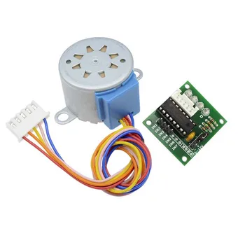 28mm 28BYJ-48 Smart Electronics 12V 4-Phase 5-Wire DC Gear Stepper Stepping Motor + ULN2003 Driver Board for arduino DIY Kit
28mm 28BYJ-48 Smart Electronics 12V 4-Phase 5-Wire DC Gear Stepper Stepping Motor + ULN2003 Driver Board for arduino DIY Kit