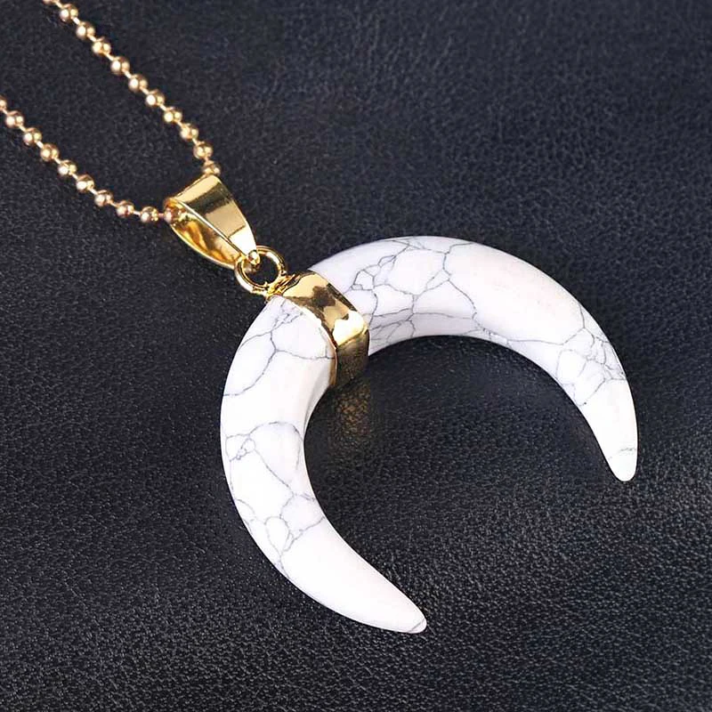 jingzeyi Bohemia blue stones choker ox horn Moon pendant crescent necklace ethnic braided copper Boho jewelry women fashion gift 
jingzeyi Bohemia blue stones choker ox horn Moon pendant crescent necklace ethnic braided copper Boho jewelry women fashion gift