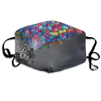 Unisex Print Mouth Mask - Colorful House Air Ballon Polyester Anti-dust Mouth-Muffle - Fashion Washed Reusable Face Masks for
Unisex Print Mouth Mask - Colorful House Air Ballon Polyester Anti-dust Mouth-Muffle - Fashion Washed Reusable Face Masks for