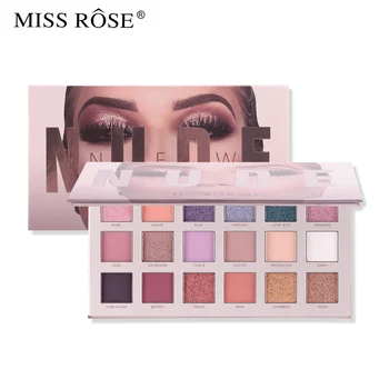 Miss Rose 18-Color Water Reverse Eyeshadow Compact Dazzling Pink Pearly Lustre Matte Eye Shadow Multicolor
Miss Rose 18-Color Water Reverse Eyeshadow Compact Dazzling Pink Pearly Lustre Matte Eye Shadow Multicolor