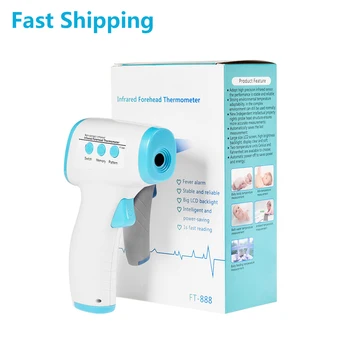 Digital Thermometer Infrared Baby Adult Forehead Non-contact Infrared Thermometer 3 Colors Display In Stock Dropshipping
Digital Thermometer Infrared Baby Adult Forehead Non-contact Infrared Thermometer 3 Colors Display In Stock Dropshipping
