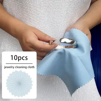 10pcs/set 80X80mm Double-faced Velvet Silver Cloth Jewelry Polishing Cloth Jewelry Maintenance Dustproof Durable Non-toxic
10pcs/set 80X80mm Double-faced Velvet Silver Cloth Jewelry Polishing Cloth Jewelry Maintenance Dustproof Durable Non-toxic