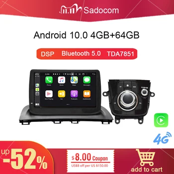 9" DSP Car DVD Player 8core 64GB ROM 4GB RAM 4G LTE WIFI GPS autoradio OBD2 TV Android 8.1 For Mazda 3 Axela 2014 2015 2016
9" DSP Car DVD Player 8core 64GB ROM 4GB RAM 4G LTE WIFI GPS autoradio OBD2 TV Android 8.1 For Mazda 3 Axela 2014 2015 2016