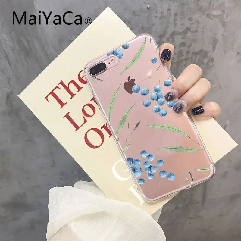 Watercolor plants with flowers