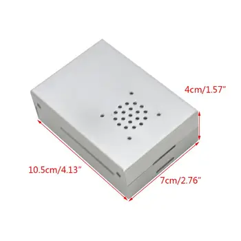 1Set Aluminum Alloy Case Silver/Black Metal Enclosure Cover for Raspberry Pi 4B
1Set Aluminum Alloy Case Silver/Black Metal Enclosure Cover for Raspberry Pi 4B