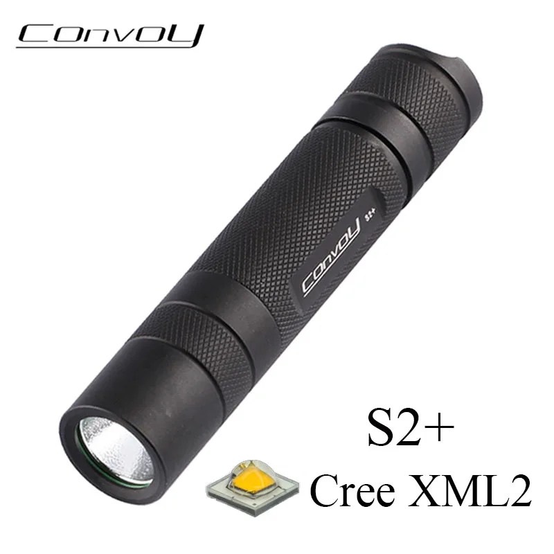 Convoy S2+ with Cree XML2 T6 U2 LED Flashlight EDC Torch Black Lanterna Mini Lantern Camping Fishing Lamp Bicycle Flash Light
Convoy S2+ with Cree XML2 T6 U2 LED Flashlight EDC Torch Black Lanterna Mini Lantern Camping Fishing Lamp Bicycle Flash Light