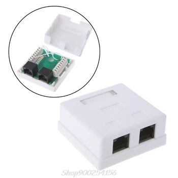 RJ45 Junction Box CAT5e Network Connector 2 Port Desktop Extension Cable Box S02 20 Dropship
RJ45 Junction Box CAT5e Network Connector 2 Port Desktop Extension Cable Box S02 20 Dropship