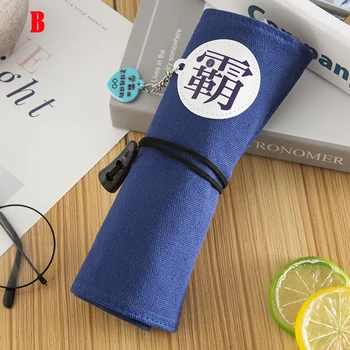 Canvas Roll Up Pencil Case Large Capacity Pen Pencil Holder Stationery Case Organizer for Student Gifts KQS8
Canvas Roll Up Pencil Case Large Capacity Pen Pencil Holder Stationery Case Organizer for Student Gifts KQS8