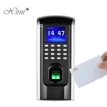 

New!!Biometric Fingerprint Time Attendance And Access Control With Keypad SF200 Door Access Control System With MF Card Reader