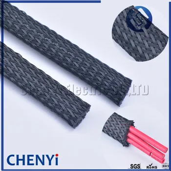 10M Width 4/6/8/10/12/14mm Cable Sleeve black Wire Protection PET Nylon Cable Sleeves wire cable Braided Cable Sleeve 
10M Width 4/6/8/10/12/14mm Cable Sleeve black Wire Protection PET Nylon Cable Sleeves wire cable Braided Cable Sleeve