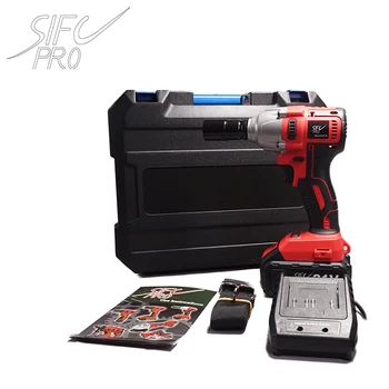 Sicf 20V MAX Lith-Ion Brushless Motor SC278 electric Impact wrench Max torque 300N.m for car wheel assemble
Sicf 20V MAX Lith-Ion Brushless Motor SC278 electric Impact wrench Max torque 300N.m for car wheel assemble