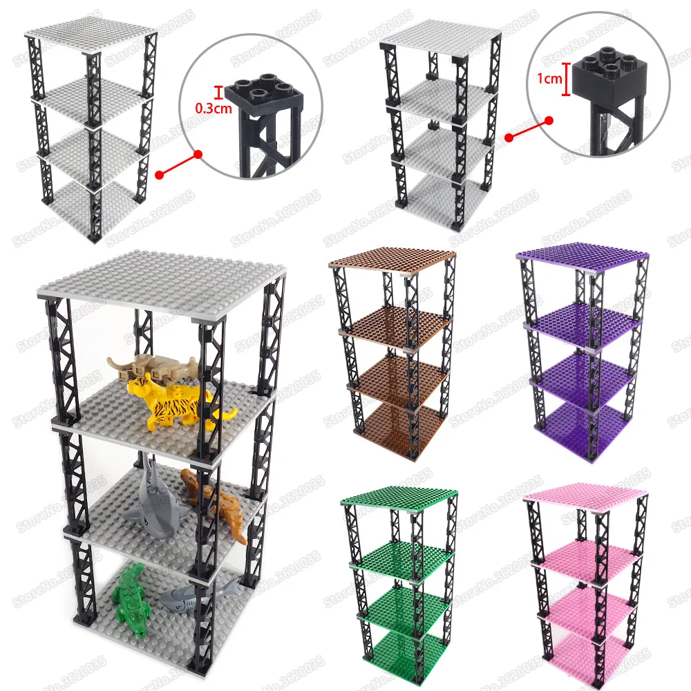 Display Shelf Pillar Building Block Bottom Plate 16x16 Dots Assembly Moc Military Figures Model Child Christmas Gift Creator Toy
Display Shelf Pillar Building Block Bottom Plate 16x16 Dots Assembly Moc Military Figures Model Child Christmas Gift Creator Toy