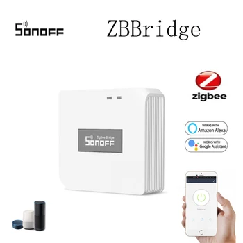 

Works With Alexa Google Home Itead SONOFF ZBBridge Smart Zigbee Bridge Remotely Control ZigBee And Wi-Fi Devices On EWeLink APP