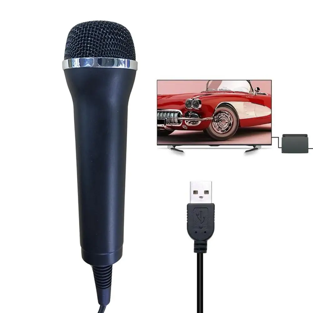 USB Wired Microphone High Performance Gamepads Karaoke MIC For PS4 For Wii For XBOX360 New
USB Wired Microphone High Performance Gamepads Karaoke MIC For PS4 For Wii For XBOX360 New