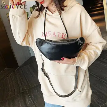 New Fashion Waist Bag Solid Color Women PU Leather Shoulder Messenger Chest Bags Chain Money Fanny Pack  
New Fashion Waist Bag Solid Color Women PU Leather Shoulder Messenger Chest Bags Chain Money Fanny Pack 