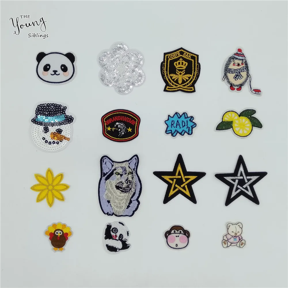 Embroidery Cartoon Patch for Clothing Iron on patch Sewing Applique Cute Sew On Fabric Badges DIY Apparel Accessories Supplies
Embroidery Cartoon Patch for Clothing Iron on patch Sewing Applique Cute Sew On Fabric Badges DIY Apparel Accessories Supplies