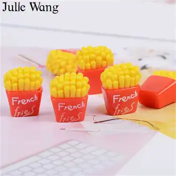 Julie Wang 10PCS Resin French Fries Charms Artificial Food Slime Jewelry Making Accessory Table Decoration Props
Julie Wang 10PCS Resin French Fries Charms Artificial Food Slime Jewelry Making Accessory Table Decoration Props