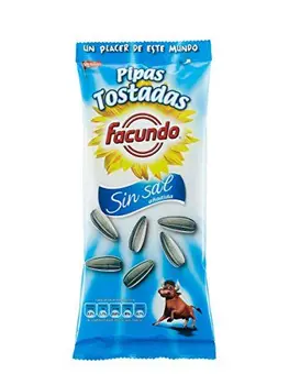 Facundo Pipas Tostadas Sin Sal , Bolsa 100 gr
Facundo Pipas Tostadas Sin Sal , Bolsa 100 gr