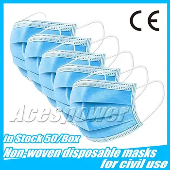 Order Directly 50pcs/Box Disposable Face Masks Daily Three Layer Protective Mask Dust-proof Non-woven Disposable Home Mouth
Order Directly 50pcs/Box Disposable Face Masks Daily Three Layer Protective Mask Dust-proof Non-woven Disposable Home Mouth
