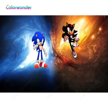 Chaotic Magic World Blue with Yellow Clouds Photography The Hedgehogs Sonic and Shadow 7x5ft Backgrounds Backdrops for Birthday
Chaotic Magic World Blue with Yellow Clouds Photography The Hedgehogs Sonic and Shadow 7x5ft Backgrounds Backdrops for Birthday