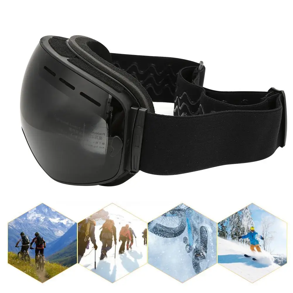 Double-layer PC Lens Ski Glasses Large Spherical Snow Goggles Lightweight Durable and Removable
Double-layer PC Lens Ski Glasses Large Spherical Snow Goggles Lightweight Durable and Removable