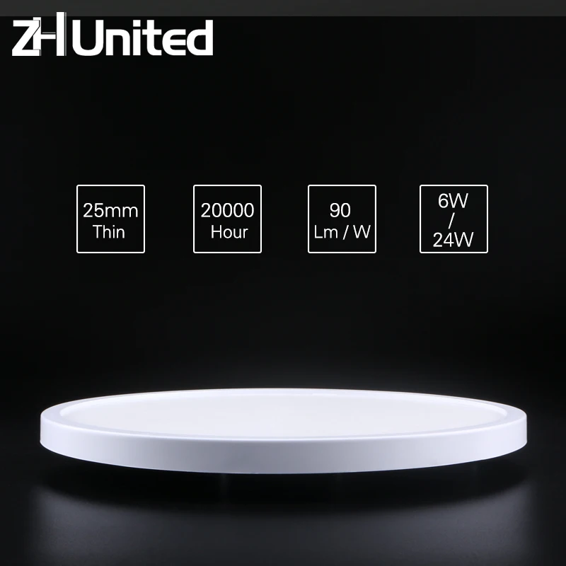 LED Circular Panel Light Surface Mounted led ceiling light 6W 9W 13W 18W 24W AC85-265V 110V 220v lampada led lamp
LED Circular Panel Light Surface Mounted led ceiling light 6W 9W 13W 18W 24W AC85-265V 110V 220v lampada led lamp