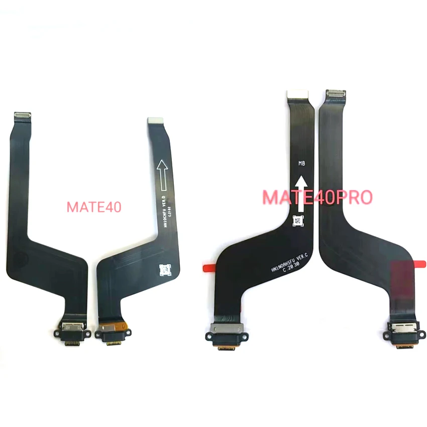 10 шт. для Huawei Mate 40 Pro USB зарядный порт док-разъем гибкий кабель платы | Мобильные
