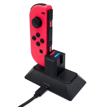 2 In 1 Charger Dock For NS Switch Joy-Con Controllers LED Charger Handheld Game Console USB Charging Stand for Nintend Switch
2 In 1 Charger Dock For NS Switch Joy-Con Controllers LED Charger Handheld Game Console USB Charging Stand for Nintend Switch