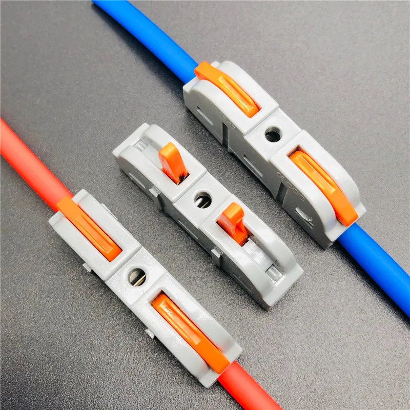Wire Connector 1 In 1Out Terminal Block Electrical Connector Cable Connector Set Conductor Terminal Block Diy
Wire Connector 1 In 1Out Terminal Block Electrical Connector Cable Connector Set Conductor Terminal Block Diy