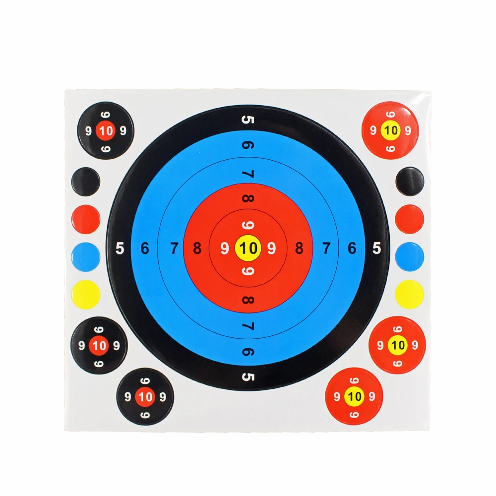 Practice Durable Shooting Target Faces Accurate Prop Archery Darts Paper Amusement Accessories Exercise Bows Round
Practice Durable Shooting Target Faces Accurate Prop Archery Darts Paper Amusement Accessories Exercise Bows Round