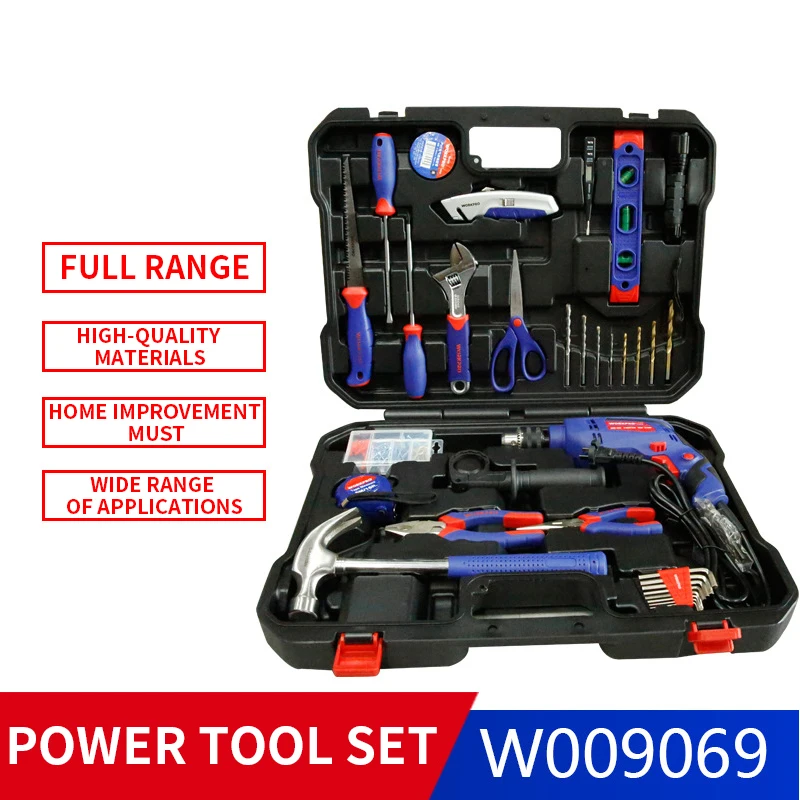 32-piece/Set Portable Power Tool Set Home Repair Hardware Tool Kit W009069 Multi-function Electric Drill Tool Set
32-piece/Set Portable Power Tool Set Home Repair Hardware Tool Kit W009069 Multi-function Electric Drill Tool Set