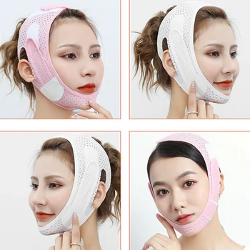 Cheek Lift Up Bandage V-shaped Shaper Belt Face Slim V-Line Lift Up Mask Cheek Chin Neck Slimming Thin Belt Strap Bandage
Cheek Lift Up Bandage V-shaped Shaper Belt Face Slim V-Line Lift Up Mask Cheek Chin Neck Slimming Thin Belt Strap Bandage